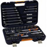 Набор торцевых головок 1/2"&1/4" 6-гранный 83пр., в кейсе LG-S1083 LIGE