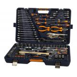 Набор инструмента 1/2"&1/4"&3/8" 6-гранный 144пр., в кейсе LG-S1144 LIGE