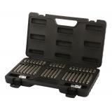 Набор бит 1/2" & 3/8" (H4-H12, M5-M12, T20-T60) 42пр., в кейсе LG-S5001 LIGE