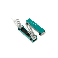 Фото товара - Набор ключей TORX складной, 8пр.(T9, T10, T15, T20, T25, T27, T30, T40) F-5083F