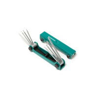 Фото товара - Набор ключей TORX складной 8пр.(T5H-T10H, T15H, T20H c отверстием) F-5087TF