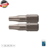 Фото товара - Биты TORX 15, 25 мм, сталь S2, 2 шт. HT1S362