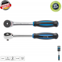 Фото товара - Трещотка с поворотной рукояткой, 1/4", 60 зубцов HT1R374