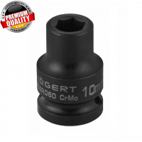 Фото товара - Головка торцевая ударная шестигранная 1/2", 10 мм, DIN 3121, CrMo HT4R060