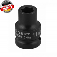 Фото товара - Головка торцевая ударная шестигранная 1/2", 11 мм, DIN 3121, CrMo HT4R061
