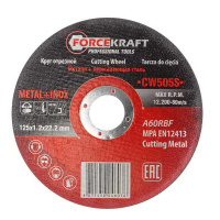 Фото товара - Круг отрезной по металлу 125x1.2x22.2мм FK-CW505S