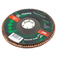 Фото товара - ROCKFORCE Круг лепестковый керамический торцевой 150х22мм (P40) RF-FD640Q