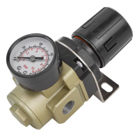 Фото товара - Регулятор давления воздуха "Profi" 1/4"(0-10bar,раб. температура 5°-60°) F-AR3000-02
