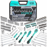 Фото товара - Набор инструментов 218пр. 1/4", 3/8", 1/2" (6гр.) MF-42182-5