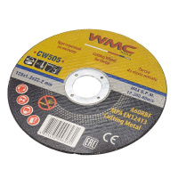 Фото товара - Круг отрезной абразивный 125x1.2x22.2мм WMC-CW505