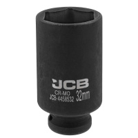 Фото товара - Головка ударная глубокая 1/2", 32мм (6гр.) JCB-4458532