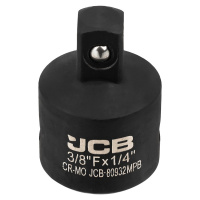 Фото товара - Адаптер-переходник ударный 3/8"(F) х 1/4"(M) JCB-80932MPB