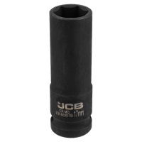 Фото товара - Головка ударная глубокая тонкостенная 1/2", 17мм (6гр.) JCB-4458517TH