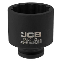 Фото товара - JCB Головка ударная глубокая 3/4", 55мм (12гр.) JCB-46810055