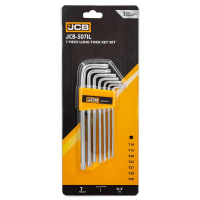 Фото товара - Набор ключей TORX Г-образных длинных 7пр. JCB-5071L