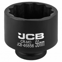 Фото товара - Головка ударная 3/4", 56мм (12гр.) JCB-46856