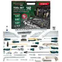 Фото товара - Набор инструментов 142пр. 1/4", 3/8", 1/2" (6гр.) RF LIGHT-41421-5