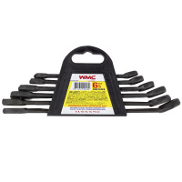Фото товара - WMC TOOLS Набор ключей комбинированных 6пр. WMC-5068 Black