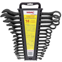 Фото товара - Набор ключей комбинированных 14пр. WMC-5141MP Black