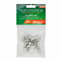 Фото товара - ROCKFORCE Заклепки резьбовые алюминиевые М4 (20шт./к-т) RF-36452