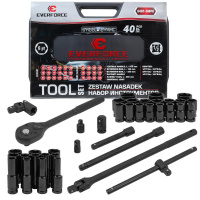 Фото товара - EVERFORCE Набор инструментов 40пр. 1/2" 6pt EF-6401-5MPB