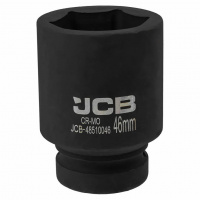 Фото товара - Головка ударная глубокая 1", 48мм (6гр.) JCB-48510048