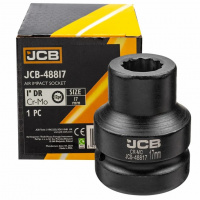 Фото товара - JCB Головка ударная 1'', 17мм (12гр.) JCB-48817