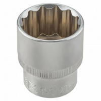 Фото товара - Головка 1/2'', 27мм (12гр.) JCB-54927