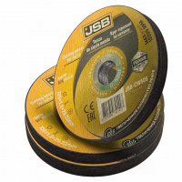 Фото товара - Круг отрезной по металлу 125x1,2x22,2мм(30шт к-т) JSB-CW505 PREMIUM[30шт к-т]