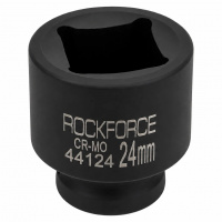 Фото товара - Головка ударная торцевая 4-гранная 1/2", 24мм RF-44124