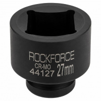 Фото товара - Головка ударная торцевая 4-гранная 1/2", 27мм RF-44127