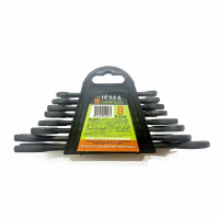 Фото товара - Набор ключей рожковых 8пр. ISMA-5084MP Black