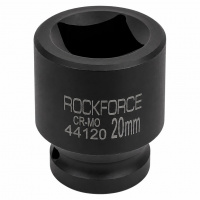 Фото товара - Головка ударная торцевая 4-гранная 1/2", 20мм RF-44120