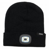 Фото товара - ISMA Шапка 21х23см (цвет: черный) ISMA-444 black