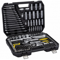 Фото товара - Набор инструмента ER-80216: 1/2"&1/4"&3/8"DR 6-гранный 216 предметов