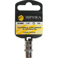 Фото товара - Головка торцевая E8 1/4" TORX L=30мм (с держателем) ER-90605H