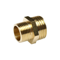 Фото товара - Соединитель резьбовой ER-MM08/06:наруж. резьба 1/2"x3/8"