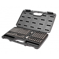 Фото товара - Набор бит TORX, HEX, SPLINE с адаптерами 3/8" , 1/2" (в кейсе) 40 предметов JTC /1/10 JTC-3965