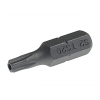 Фото товара - JTC Вставка 1/4"DR 5-гранная TORX с отверствием TS20Hх25мм JTC-1192520