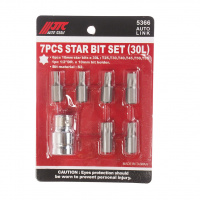 Фото товара - Набор вставок 1/2"DR TORX T25-55 7пр. JTC JTC-5366
