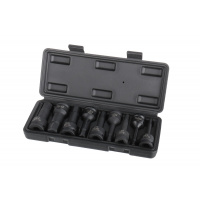 Фото товара - LIGE Набор головок-бит HEX ударных 1/2", 9пр.(Н5,H6,H7,H8,H10,H12,H14,H17,H19) ,в кейсеLG-S44709