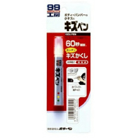 Фото товара - SOFT99 Краска-карандаш для заделки царапин KIZU PEN белый перламутр 20г.