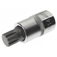 Фото товара - Бита-головка SPLINE 1/2" х М14, длина 55мм JTC, JTC-45714