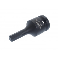 Фото товара - Головка торцевая ударная HEX 1/2" H-8, диаметр 25, длина 60мм JTC, JTC-446108