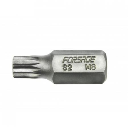 Бита SPLINE M12х30мм,10мм (10шт/уп) F-1783012 - 1