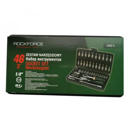 Набор инструментов 46пр. 1/4" (6-гран.)(4-14мм) RF-2462-5 - 1