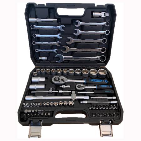 Набор инструментов 82пр.1/4",1/2" (6гр.)(4-32мм) KT-82 - 1