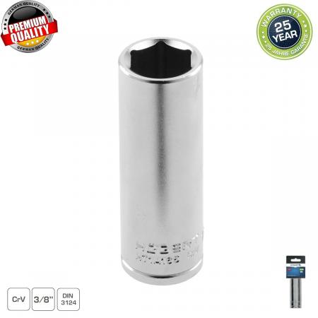 Торцевая головка шестигранная  3/8“, глубокая, CrV, 11 мм HT1A161 - 1