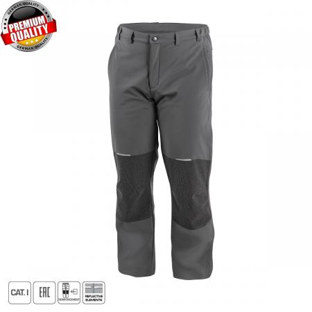 ELDE Брюки с мягкими вставками графит, XL HT5K357-XL - 1