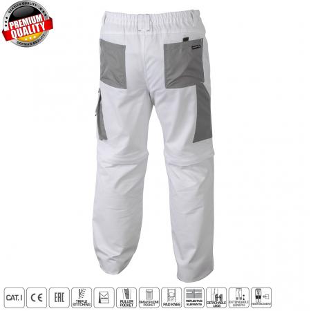 SALM Защитные брюки белые L HT5K363-L - 1
